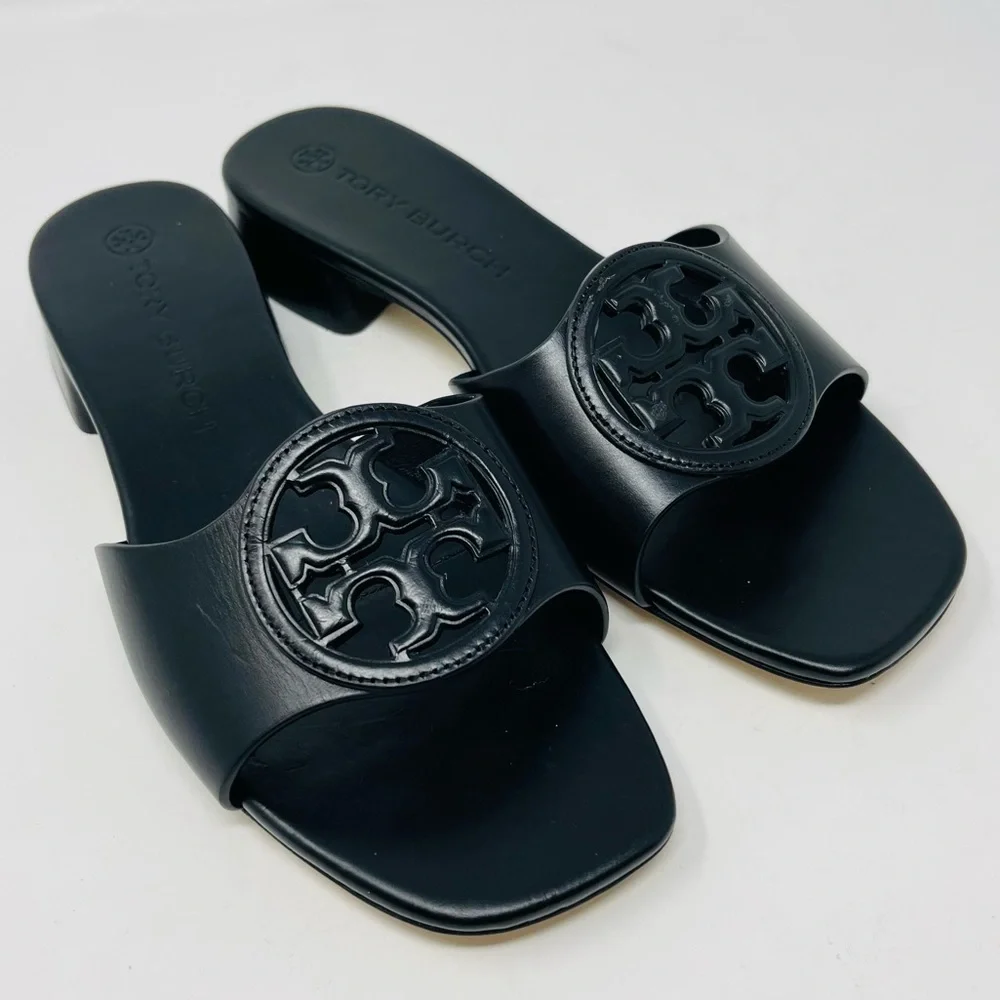 ❌SOLD❌TORY BURCH BOMBE MILLER SLIDES SZ 7 - Picture 4 of 11